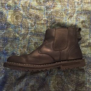 Black men’s Keen leather Chelsea boot